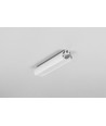1m aluprofil PEN12 CJ - Hvid lakeret