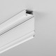 1m aluprofil WALLE12 BCD - Hvid lakeret