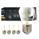 5 stk 1W LED pære - ST14, COB filament, E27