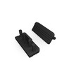 1 stk. Endestykke SURFACE10 GEN2 - Sort
