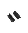 1 stk. Endestykke SURFACE10 GEN2 - Med hul, sort