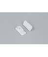 1 stk. Endestykke SURFACE10.V2 - Hvid