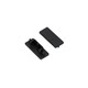 1 stk. Endestykke SURFACE14.V2 - Sort