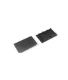 1 stk. Endestykke LINEA20-E7 - Sort