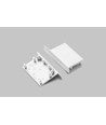 1 stk. Endestykke VARIO30-07 - Hvid