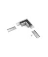 Profilsamler LINEA20 90DEG - Anodiseret