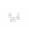 Profilsamler Q 90DEG -  op / ned