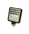29W LED, 10-60V - Kold hvid + orange, arbejdslampe, Bil, lastbil, traktor, trailer, udrykningskøretøjer, 30 grader
