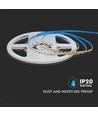 5m 9W/m LED strip, 128 LED/m - 24V, IP20, 4000K, 1150lm/m