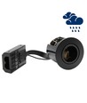 10 stk. GU10 indbygningsspot Inno88 Udendørs - Sort, IP44, godkendt i isolering