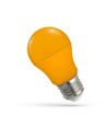 E27 4,9W LED pære - Matteret, A50, Orange