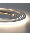 5m 8,5W/m AnyCut Neon Flex 10x10 Neutral hvid LED strip - 12V DC, Ingen klippeafstand