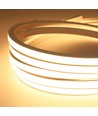 5m 7,5W/m AnyCut Neon Flex 10x10 Varm hvid LED strip - 12V DC, Ingen klippeafstand