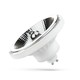 GU10 10W dæmpbar LED spot - AR111, hvid, 20° spredning