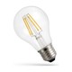 A60 LED 11W E27 - 230V, Kultråd, Klar, Spectrum