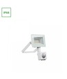 10W projektør med sensor - IP44, Hvid, arbejdslampe, PIR sensor