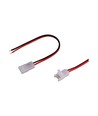 8mm samler til LED strip - Single head, til 8mm enkeltfarvet strip
