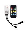 WiFi LED controller med fjernbetjening, 12V/24V - Smart Life, Google Home, CCT/RGB, 72-144W