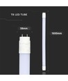 150cm 20W LED rør - 105lm/W, G13, 4000K, Nano-plastik, 160° lysspredning