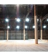 100W LED high bay, 120lm/W - 110 grader, IP65, 6500K, sort finish
