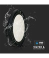 100W LED high bay, 120lm/W - 110 grader, IP65, 6500K, sort finish