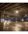 200W LED high bay, 120lm/W - IP65, 4000K, Ø31cm, sort finish
