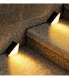 2 stk. Solcelle sensor trappelys - Bevægelse + skumringssensor, IP54