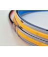 240cm Lys til akustikpanel sort - Komplet sæt med aluprofil og COB LED strip