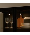 3,5W RA92 PicoTrack Mini LED skinnespot - Sort, 24V DC, Passer til PicoTrack skinner