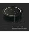 Touch dæmper til LED strips, sort - Trådløs, batteridrevet, til 12V/24V, vægmonteret