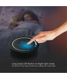 Touch dæmper til LED strips, sort - Trådløs, batteridrevet, til 12V/24V, vægmonteret
