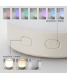 Lumina Campo transportabel campinglampe med solceller - RGB+CCT, powerbank, genopladelig, dæmpbar