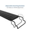 45-60 cm akvarie armatur - 11W LED, hvid/blå/rød/grøn, justerbar længde, IP66