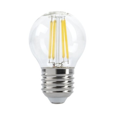 4W dæmpbar LED Pære - Kultråd LED, G45, E27 - Dæmpbar : Dæmpbar, Kulør : Varm