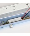150cm 60W armatur HiCRI, Gennemfortrådet - IP65, RA90, flicker fri