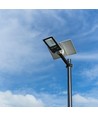 50W Solara LED gadelampe med solcelle - 4000lm, IP65, 4000K, inkl. fjernbetjening og batteri