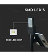 50W Solara LED gadelampe med solcelle - 4000lm, IP65, 4000K, inkl. fjernbetjening og batteri