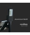 50W Solara LED gadelampe med solcelle - 4000lm, IP65, 4000K, inkl. fjernbetjening og batteri