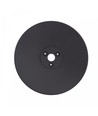 PIATTA plade base til armatur -  300x30, sort, rund, uden lyskilde