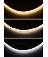 5m Neon COB RA95, 230V - 11W/m, IP67, 288 LED/m, kan klippes for hver 10cm, op til 50m