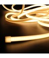 5m Neon COB RA95, 230V - 11W/m, IP67, 288 LED/m, kan klippes for hver 10cm, op til 50m