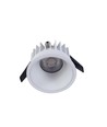 10W Ø8,5cm DimToWarm indbygningsspot RA94 - Hul: Ø7,5 cm, Mål: Ø8,5 cm, Hvid kant