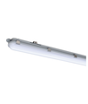 150cm 60W armatur HiCRI, Gennemfortrådet - IP65, RA90, flicker fri