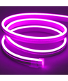 Lilla 8x16 CLIP-ON Neon Flex LED - 8W pr. meter, IP67, 24V