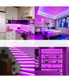 Lilla 8x16 CLIP-ON Neon Flex LED - 8W pr. meter, IP67, 24V