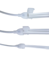 Kold Hvid 8x16 CLIP-ON Neon Flex LED - 8W pr. meter, IP67, 24V