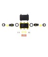 Prof I-Connect Kabelsamler Boks IP68 (2-kabler) Ø4-14 mm. Kabel