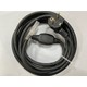 Stik til 230V LED strip (Type Q), IP67 vandtæt - Inkl. endeprop, 2m, 230V
