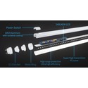 LEDlife T8-120 200lm/w- 10/15W LED rør, roterbar fatning, 120 cm, 5 års garanti