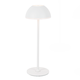 Opladelig LED bordlampe Inde/ude - Hvid, touch dæmpbar, 3i1, IP54 udendørs
